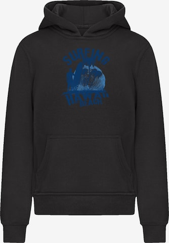 F4NT4STIC Sweatshirt 'Hawaii Surf Beach Summer' in Schwarz: Vorderseite