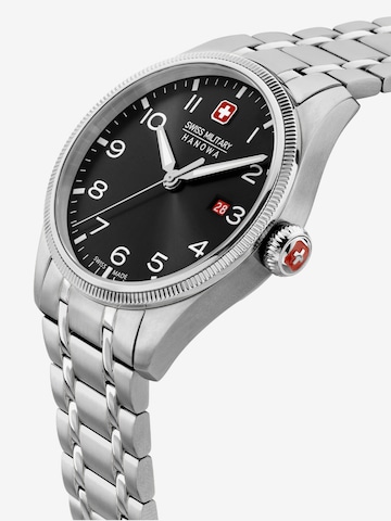 SWISS MILITARY HANOWA Analog Watch 'THUNDERBOLT' in Silver