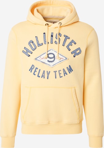 HOLLISTER Collegepaita 'Mar4' värissä keltainen: etupuoli