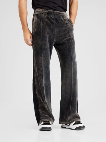 Loosefit Pantaloni 'OZAMP' di DIESEL in nero: frontale