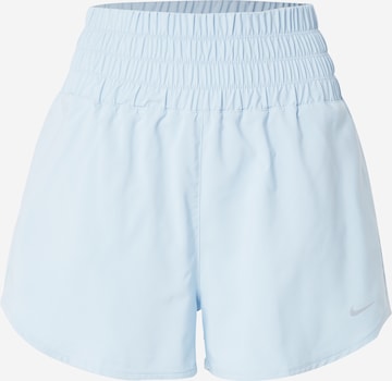 NIKE Regular Sportbroek 'ONE' in Blauw: voorkant