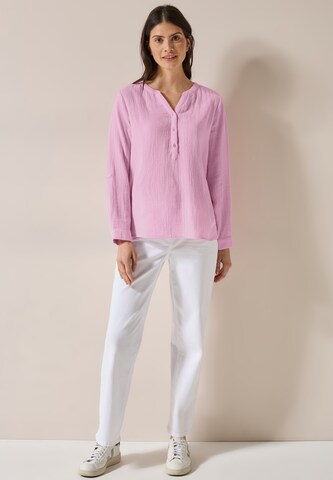CECIL Musselin Bluse in Pink