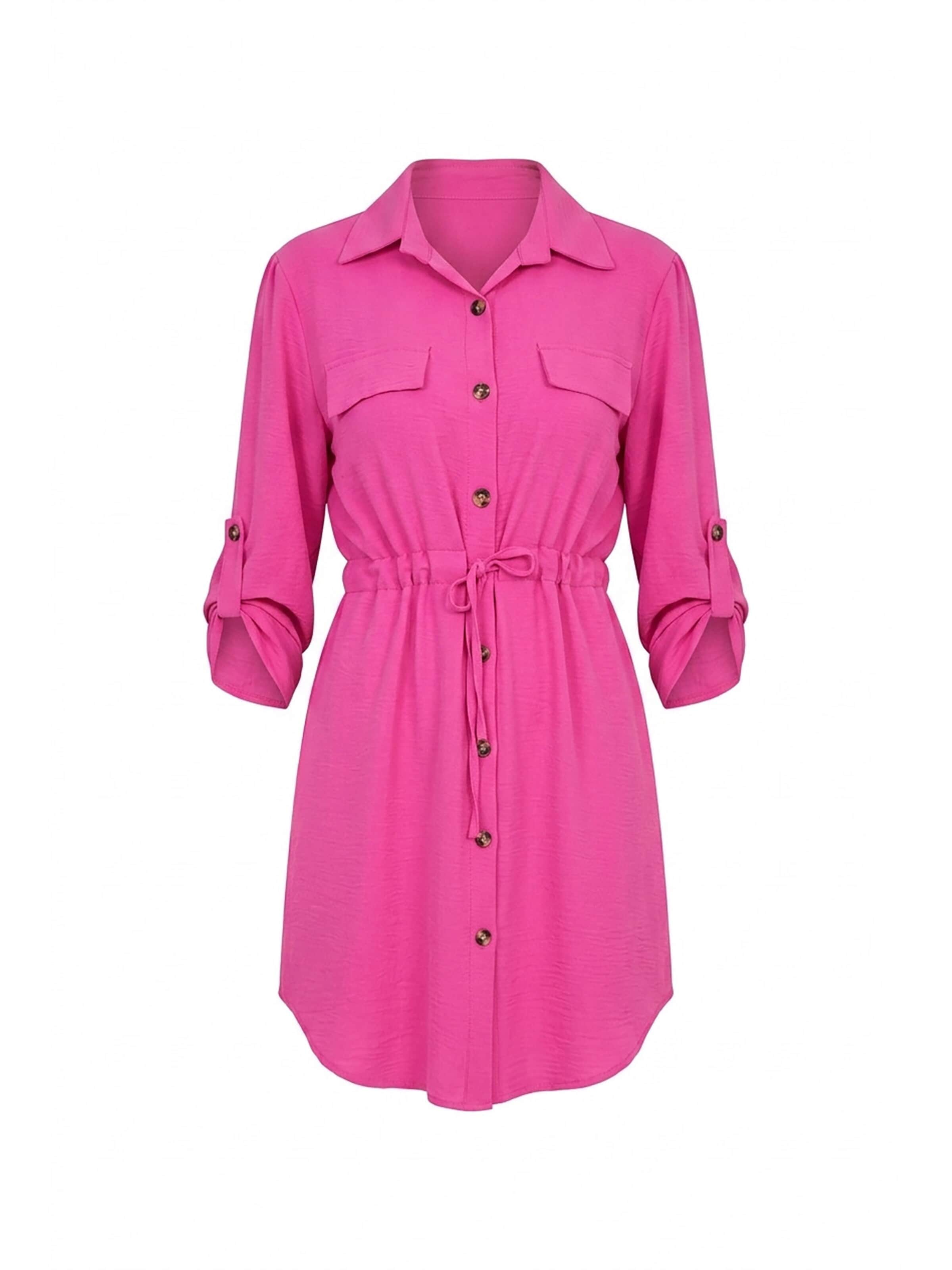 Figl Shirt dress 'M1131' in Pink: front