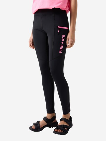 Bogner Fire + Ice Slimfit Leggings 'Candra' in Schwarz