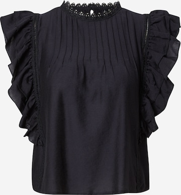 Gina Tricot Pusero värissä musta: etupuoli