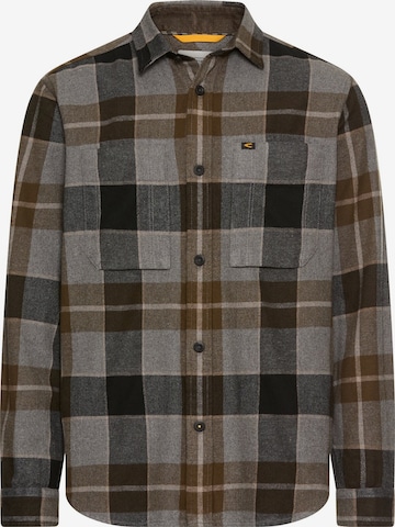 CAMEL ACTIVE Button Up Shirt in Brown: front