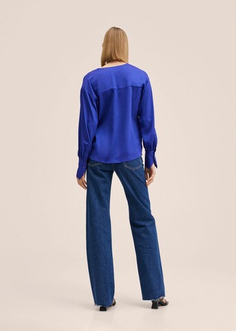 MANGO Bluse 'Olivia' in Blau