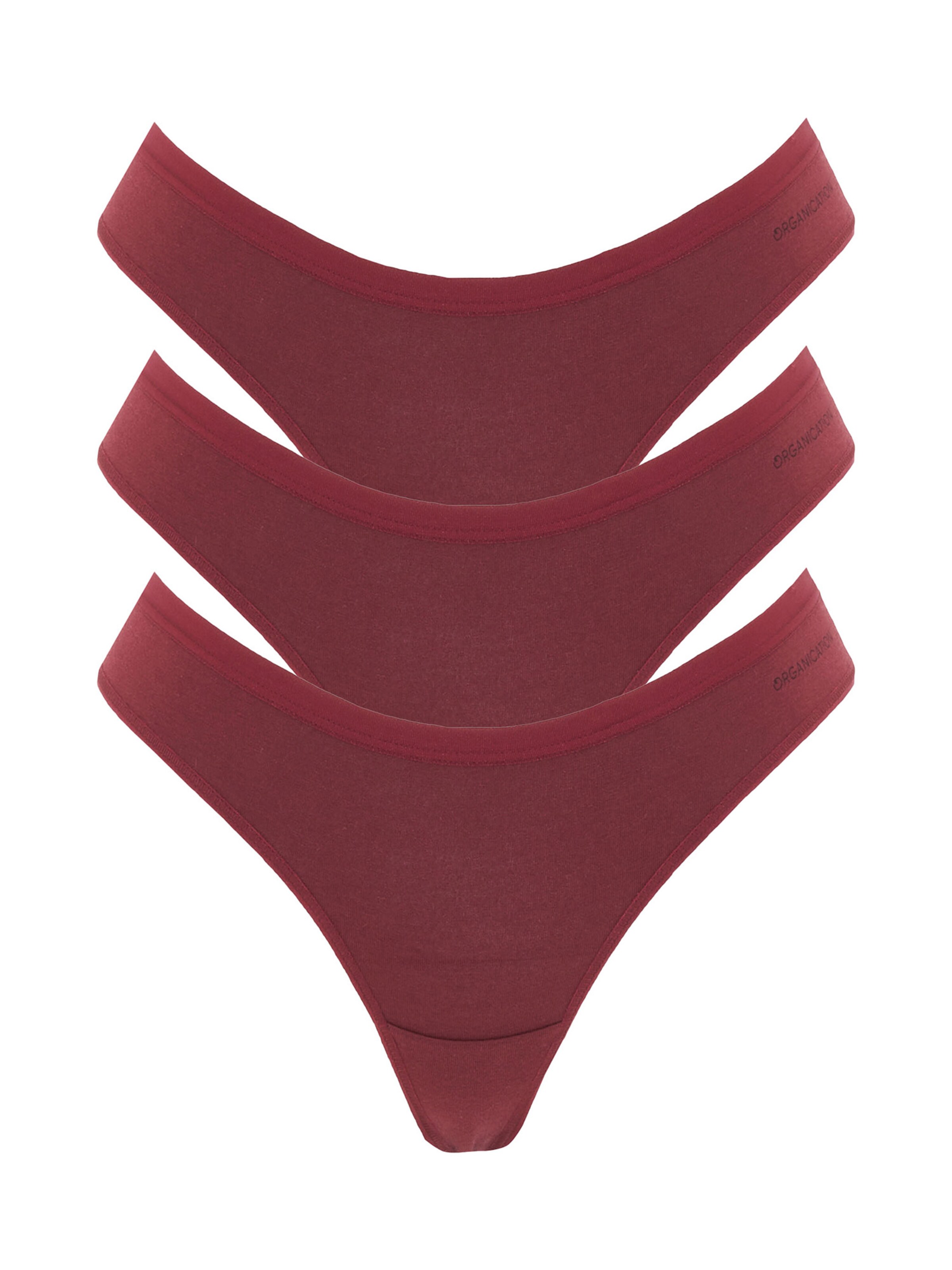 Organication Slip in Rot: Vorderseite