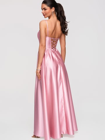 Ombre Evening dress in Pink