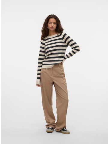 VERO MODA Sweter 'VMDoffy' w kolorze beżowy