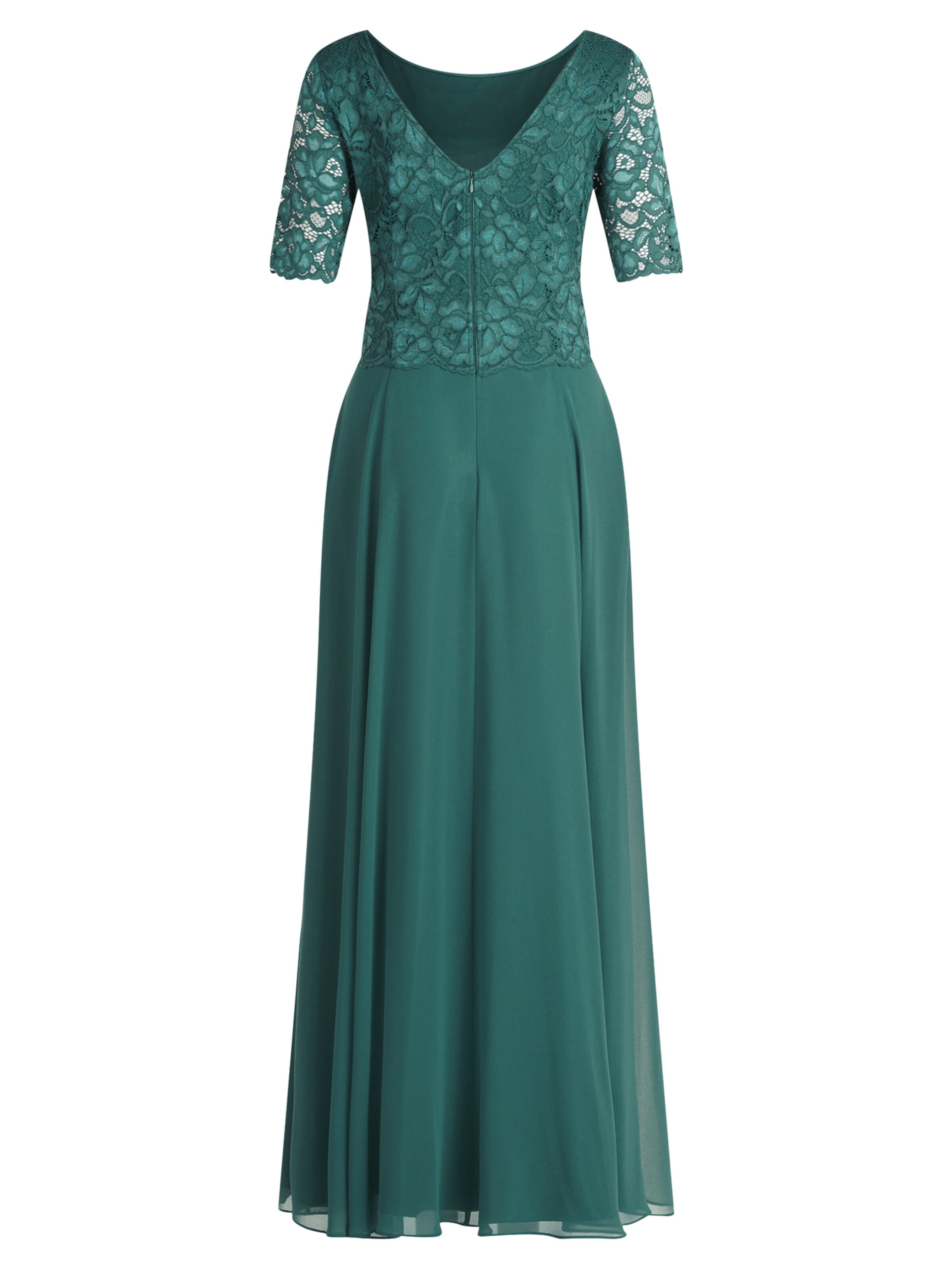 Robe de soirée Vera Mont en vert