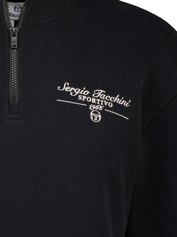 Sergio Tacchini Sweatshirt 'NINO RELAXED' in Schwarz