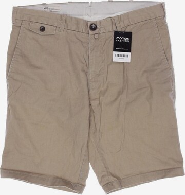 MANGO MAN Shorts in 35-36 in Beige: front