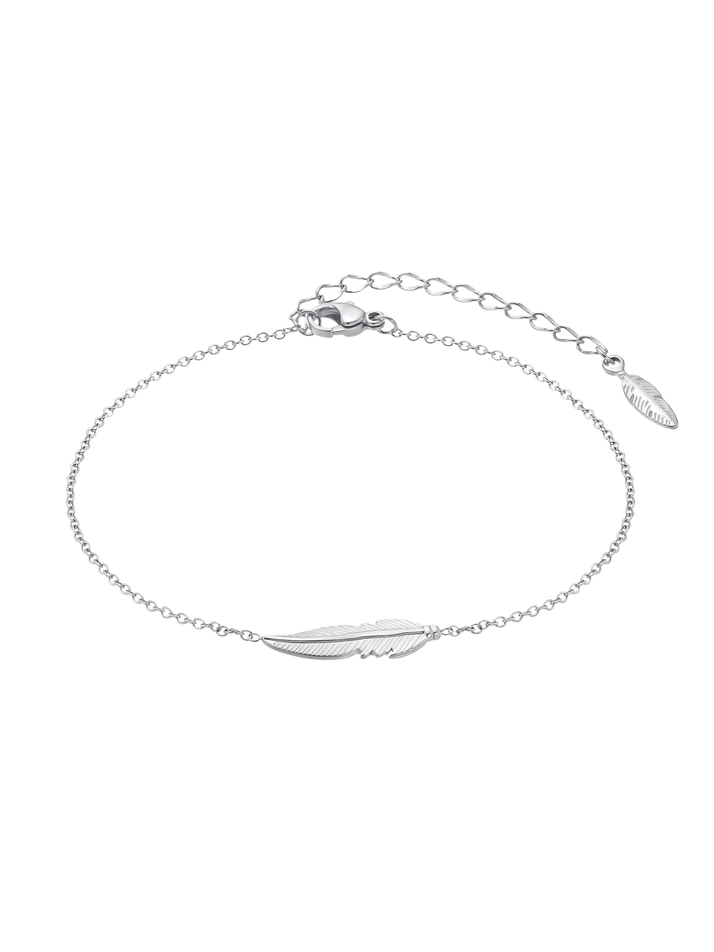 Heideman Fußkettchen 'Josi' in Silber: Vorderseite