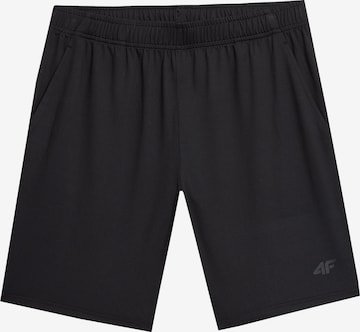 4F Spodnie sportowe w kolorze czarny: przód