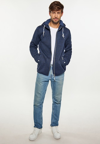 Schmuddelwedda Fleece jacket in Blue