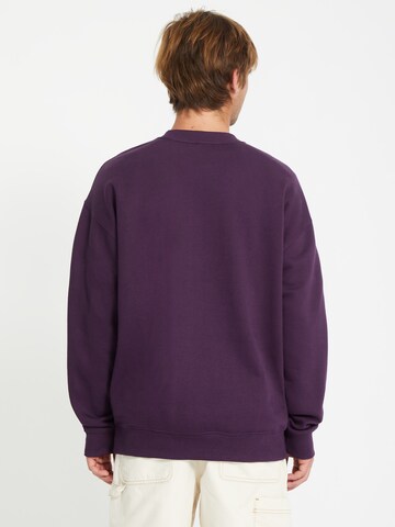 Volcom Sweatshirt in Purple