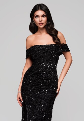 Ombre Evening dress in Black
