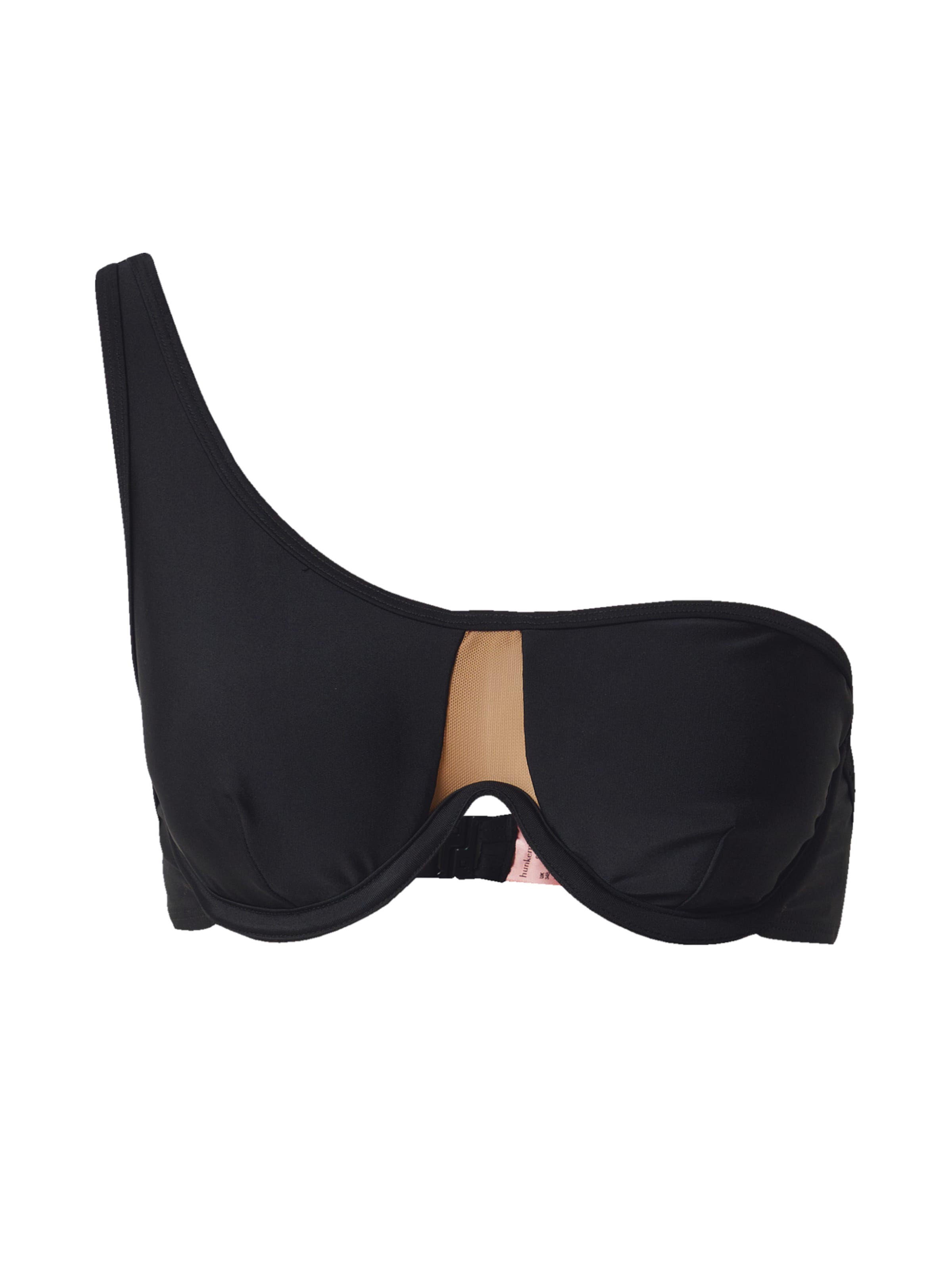 Bandeau Sutien costum de baie 'Belize' de la Hunkemöller pe negru: față