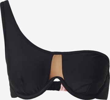 Hunkemöller Bandeau Bikinitop 'Belize' in Schwarz: predná strana