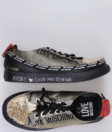 Love Moschino Sneakers & Trainers in 38 in Gold: front