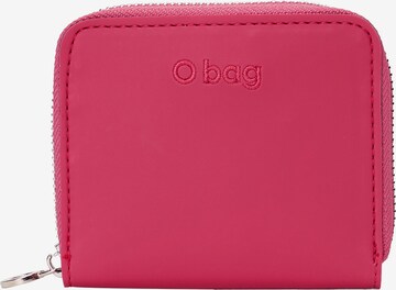 O bag Brieftasche In Widerstandsfähiges, Flexibles, Wasserdichtes Schaumkunststoffmaterial Komplett Mit Reißverschluss Aus Gummiertem Stoff O half wally in Pink: Vorderseite