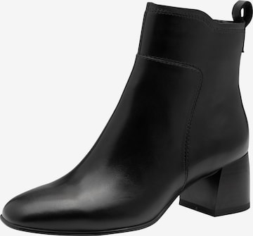 Bottines Tamaris en noir : devant