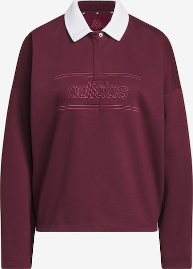 ADIDAS SPORTSWEAR Sweat de sport 'ELVT EVR' en XS en bourgogne / blanc, Vue avec produit