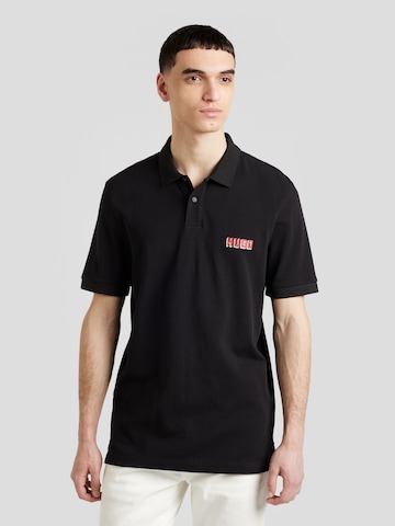 HUGO T-shirt 'Diqonos' i svart: framsida