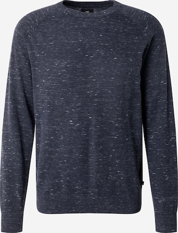 Pull-over QS en bleu : devant