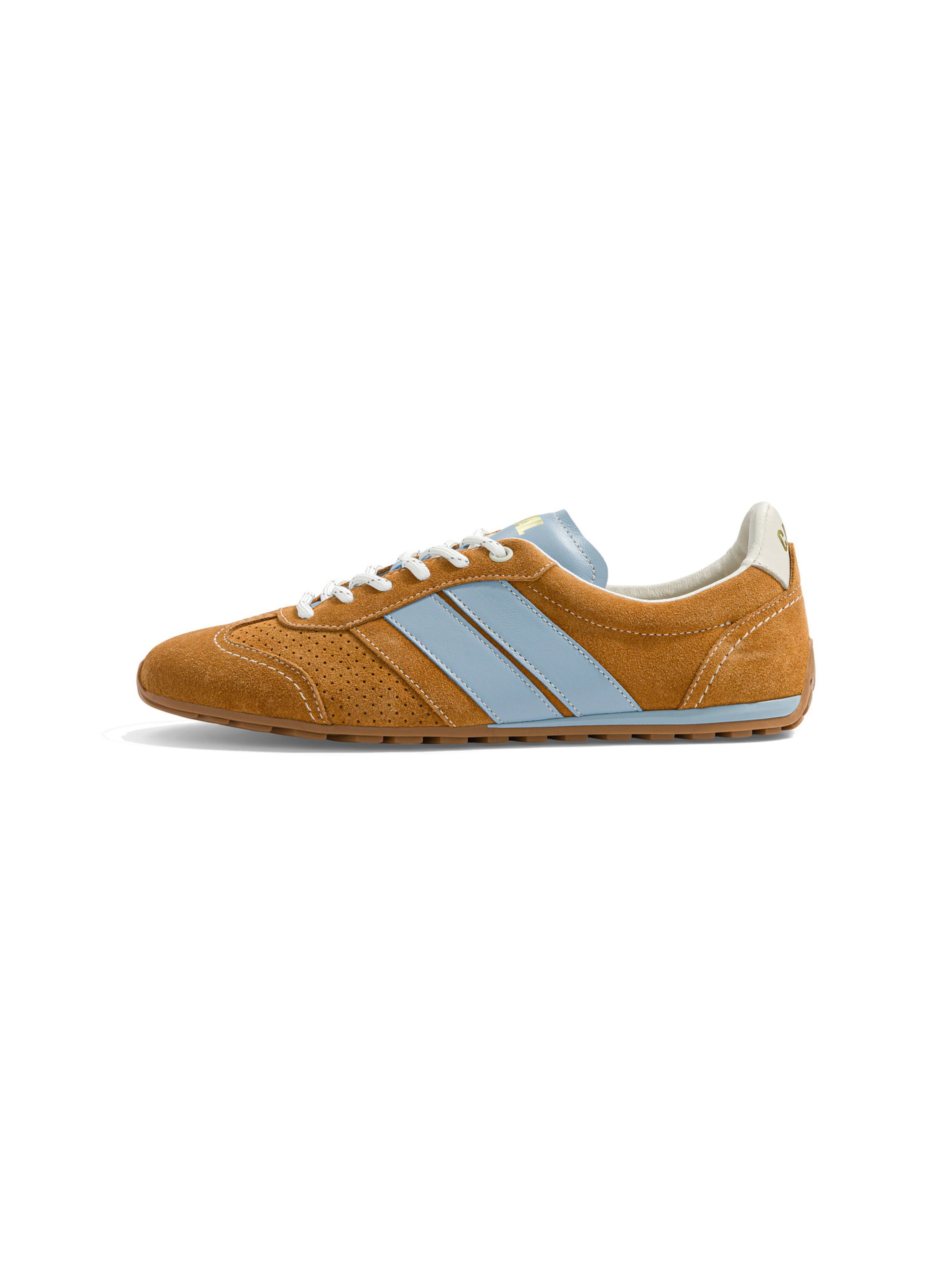 Scarpa stringata ' BALLET ' di Caval in giallo: frontale