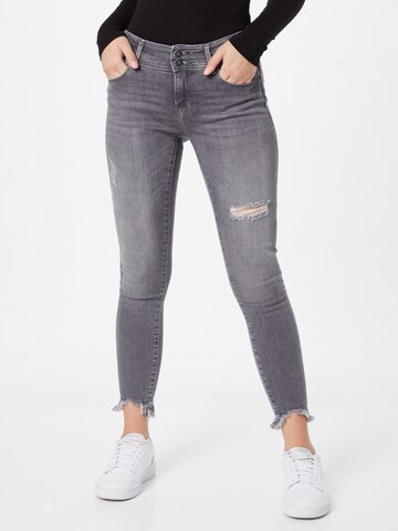 ONLY Skinny Jeans 'ONLCARMEN' in Grey: front