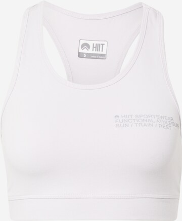 Bustier Soutien-gorge de sport HIIT en rose : devant