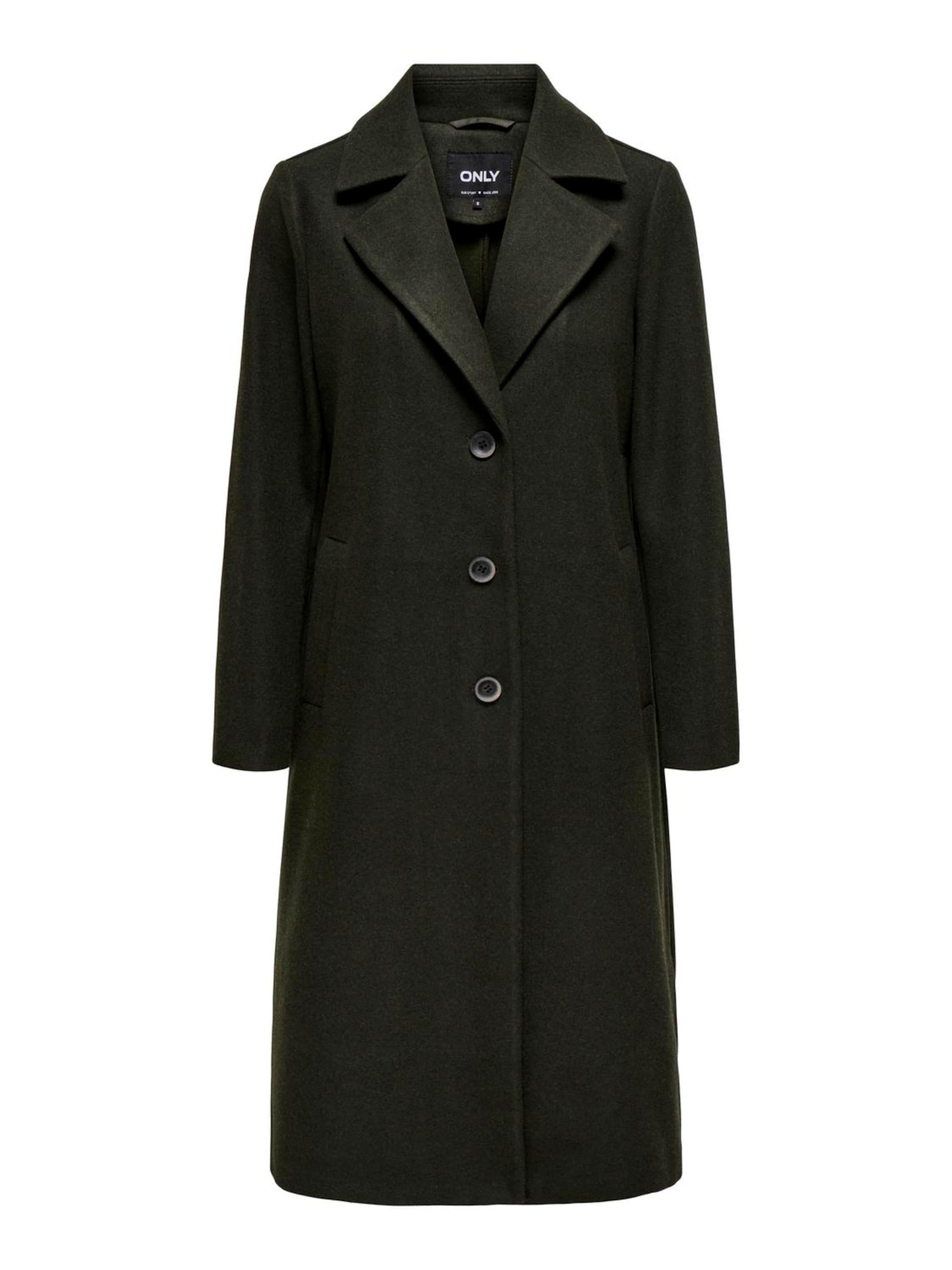 Cappotto di mezza stagione 'ONLEmma' di ONLY in verde: frontale