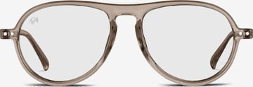 Lunettes 'Thiele BlueLight' TWIG Concept Milano en marron : devant