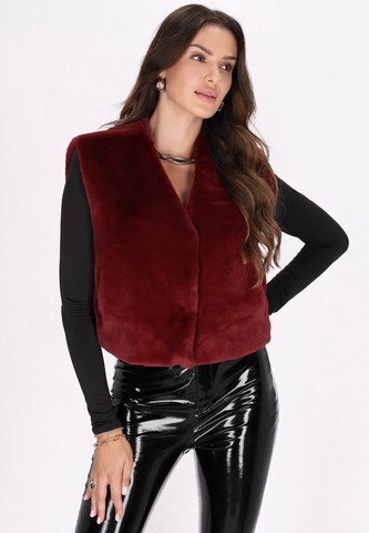 faina - Chaleco en rojo: frente