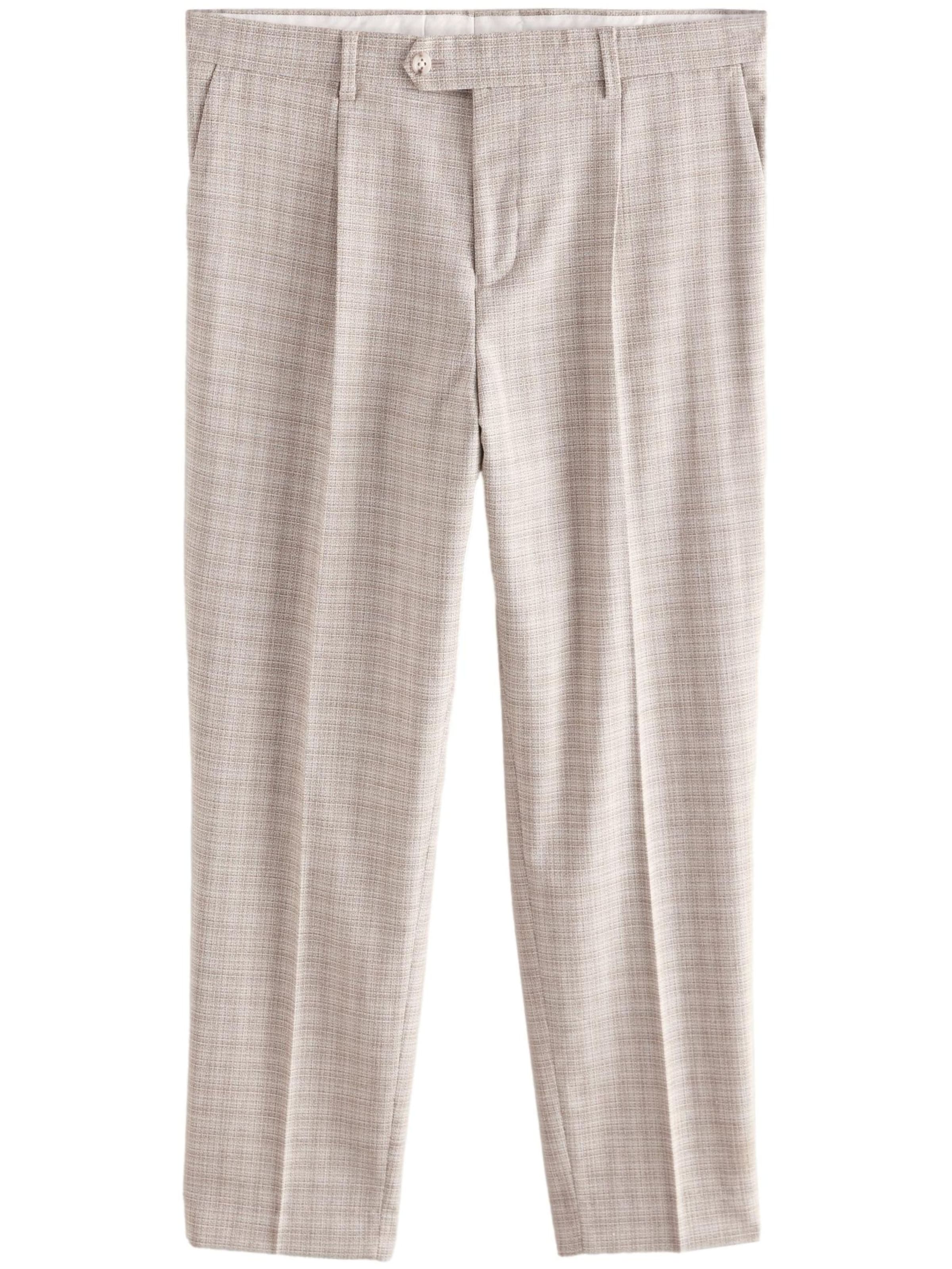 Pantaloni con piega frontale in 44/short Next di colore écru / greige, Visualizzazione prodotti
