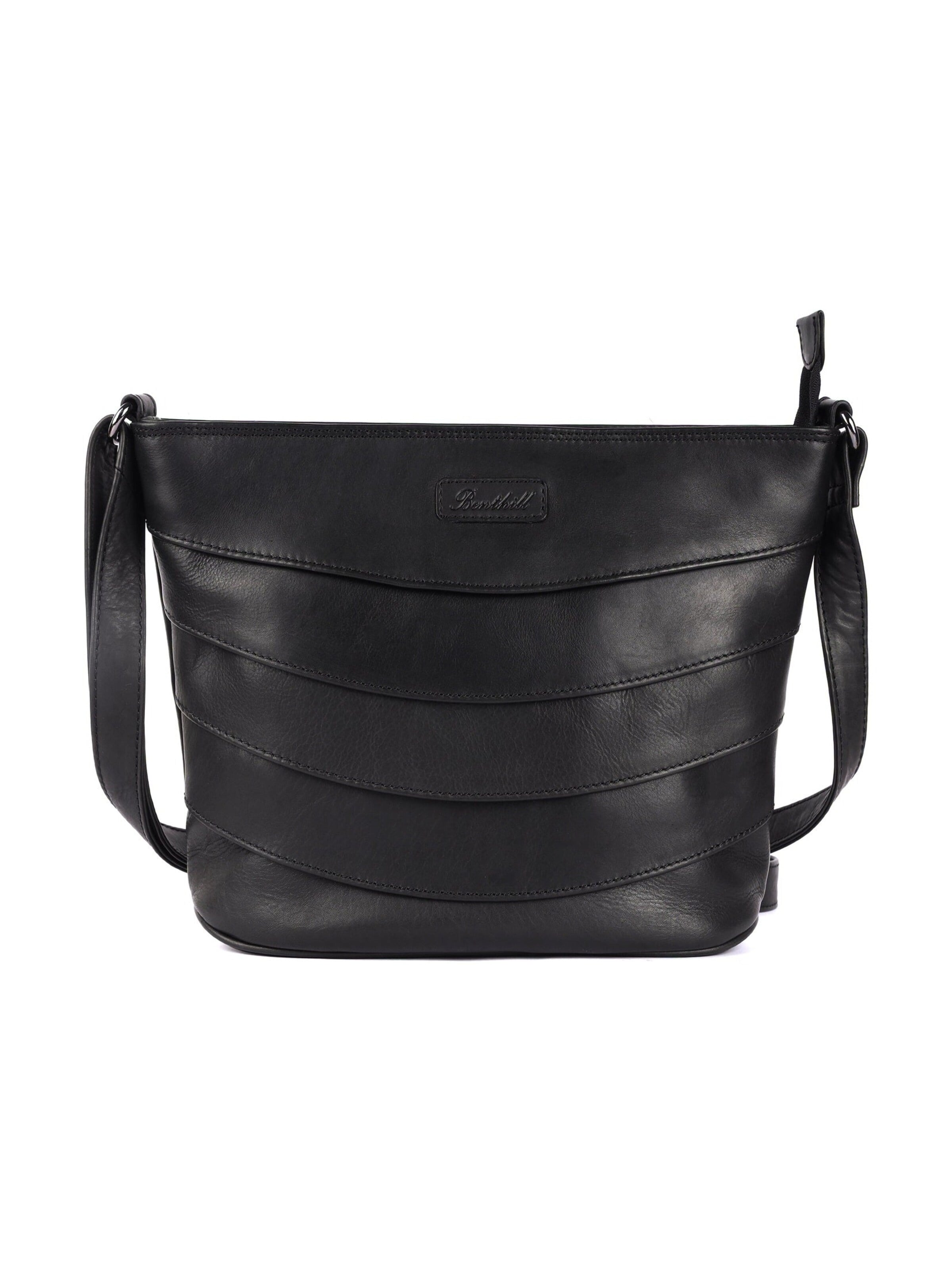 Benthill Schultertasche‌‌‌‌‌‌ in Schwarz: Vorderseite
