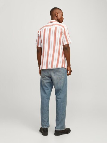 Regular fit Cămașă 'JORLUKE' de la JACK & JONES pe roșu