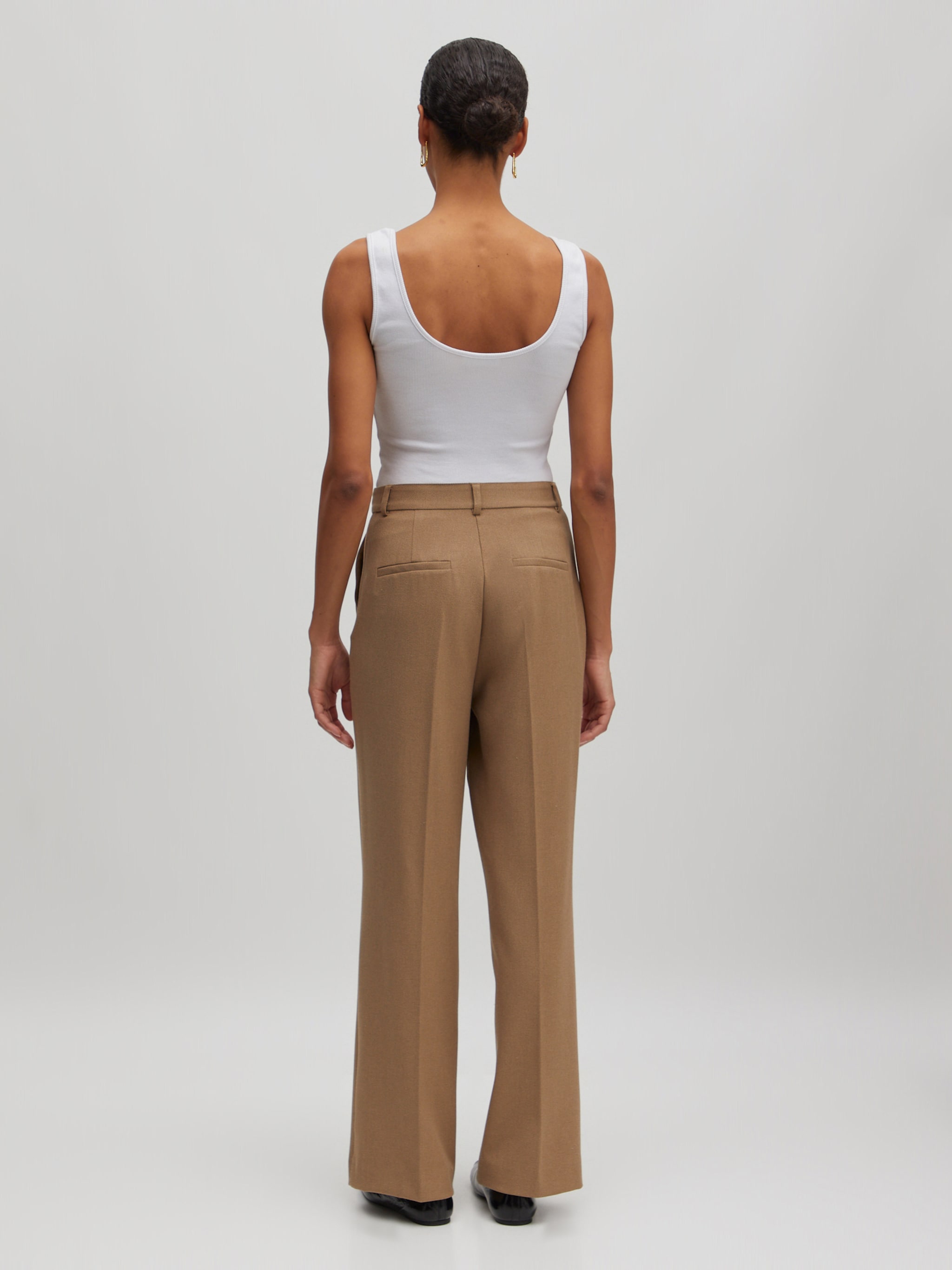 EDITED Produkter Bukser 'Lavea' beige