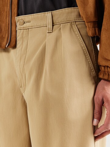 LEVI'S ® Baggy Farkut 'XX Chino Baggy Pleated' värissä ruskea