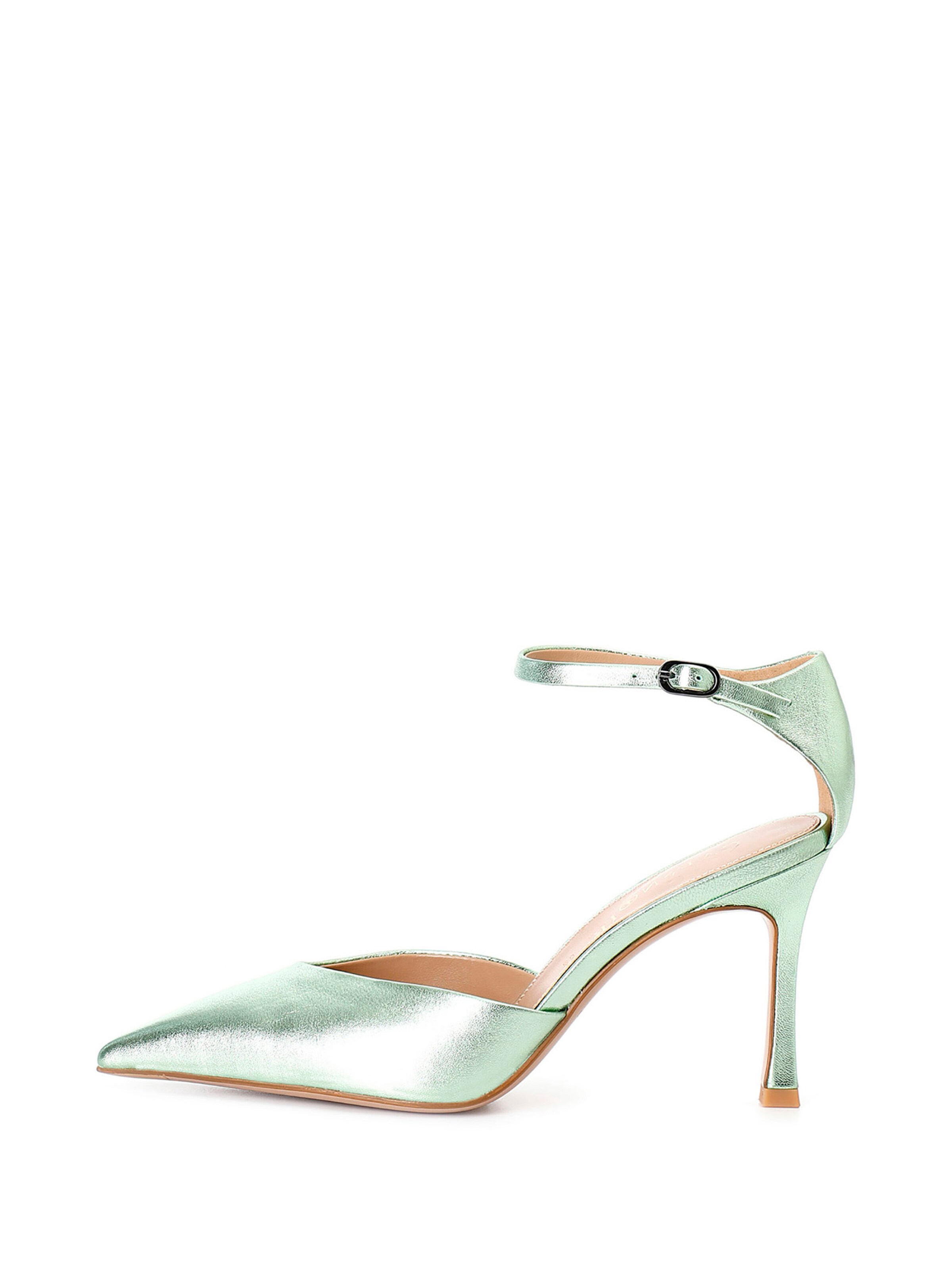 CAFè NOIR Pumps in Groen: voorkant