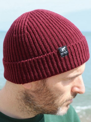 Surf Monkey Beanie in Red