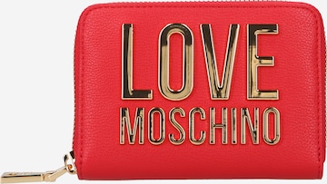 Love Moschino Wallet in Red: front