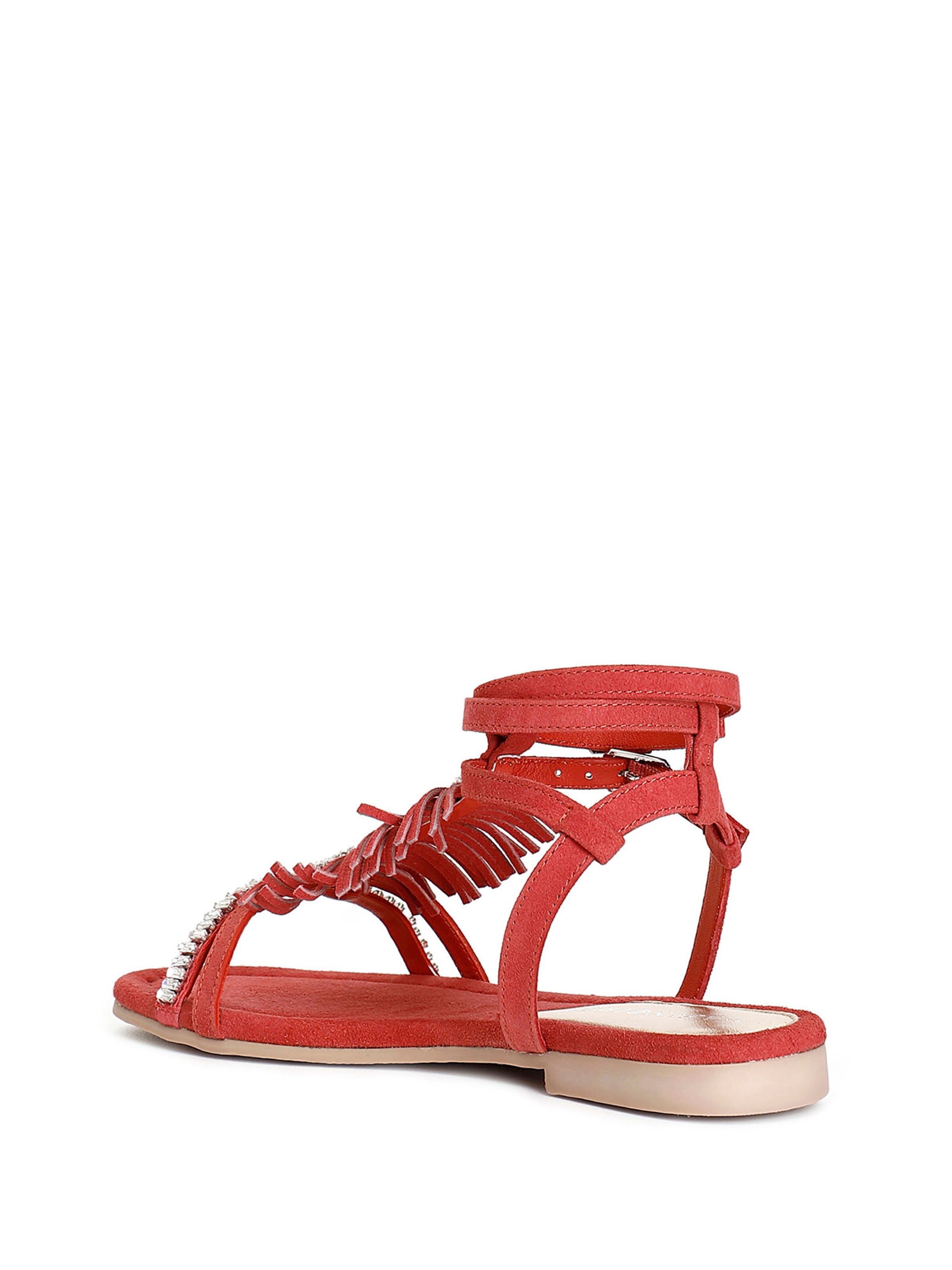 Sandalo di CAFè NOIR in rosso