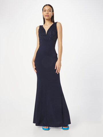 WAL G. Evening dress 'TAYLOR' in Blue: front