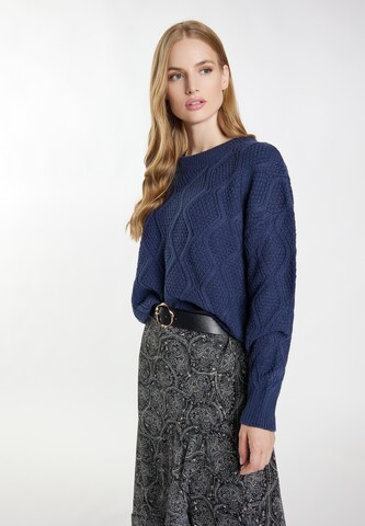 Pullover di DreiMaster Vintage in blu: frontale