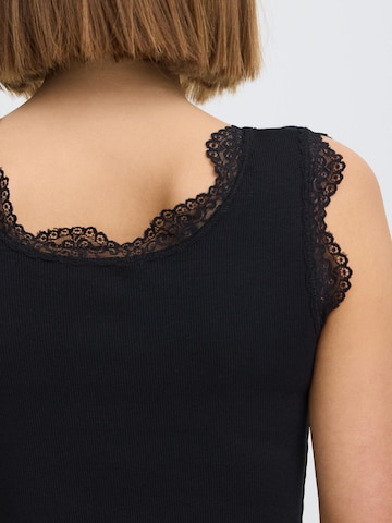 Oxmo - Top ' OXNSuna Lace ' em preto