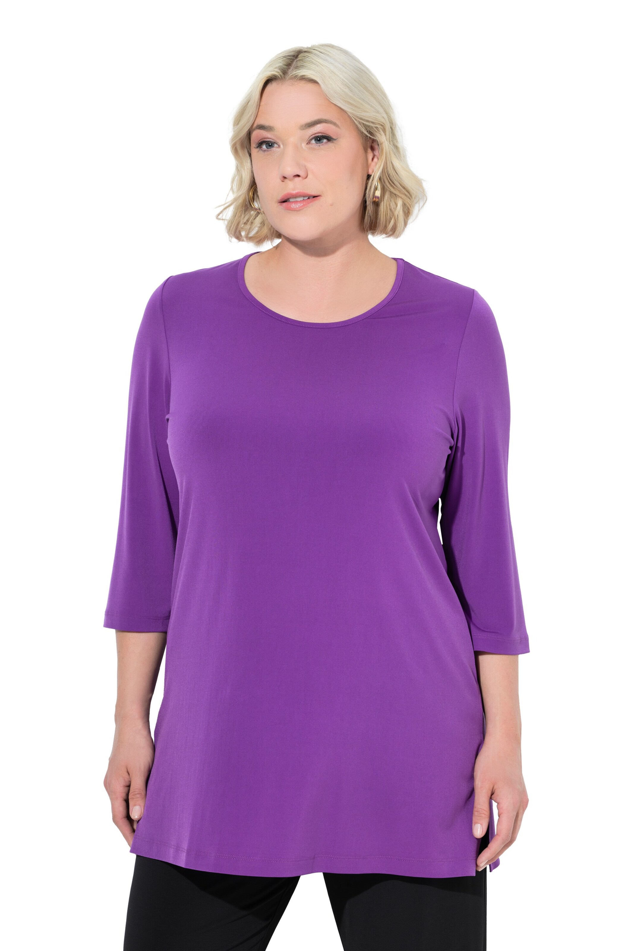 Ulla Popken Shirt in Purple: front