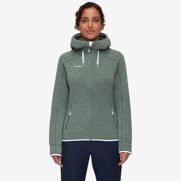 MAMMUT Athletic Fleece Jacket 'Arctic ML' in Green: front